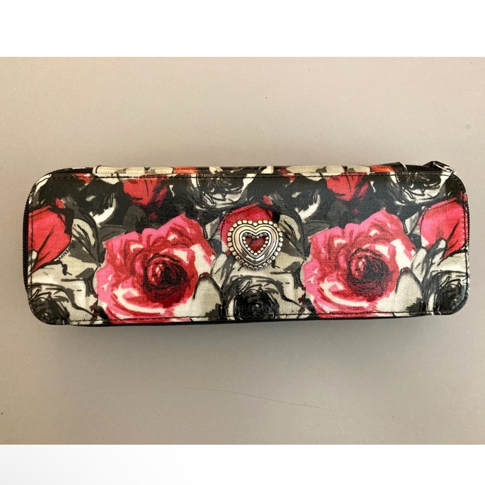 Brighton Pink and Black Floral JEWELRY CASE - Picture 10 of 10